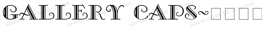 Gallery Caps字体转换